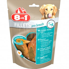 Филенца за куче 8in1 Fillets Pro Breath Пиле 